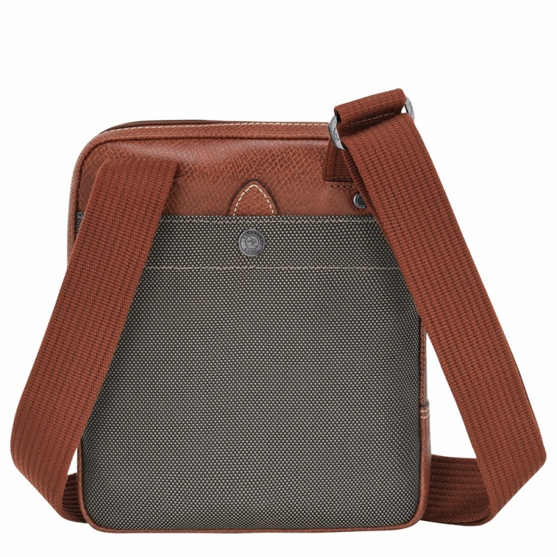 Brown Longchamp Boxford XS Men's Crossbody Bags